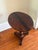 1920s Regency Continental Carved Rosewood and Marquetry Side Table For Sale - Image 5 of 10