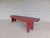 Antique Late 19th Century Painted Bench 78"w For Sale - Image 4 of 10