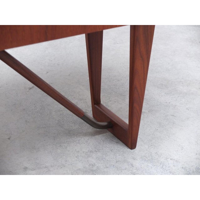 Freestanding Boomerang Desk in Teak by Peter Løvig Nielsen, 1968 For Sale - Image 11 of 18