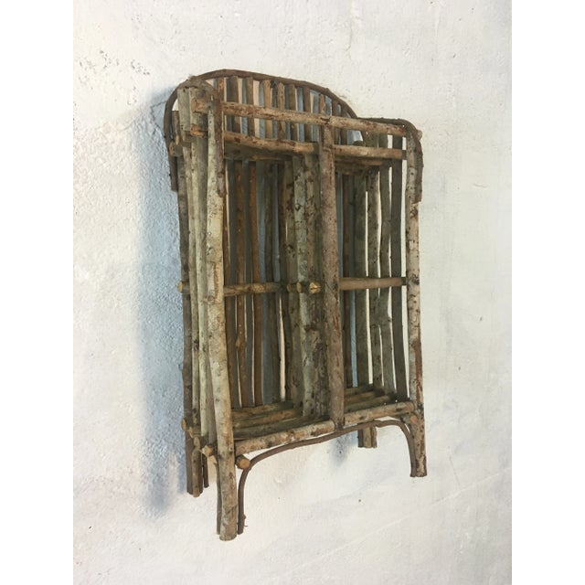 Primitive Wooden Shelf For Sale - Image 4 of 6