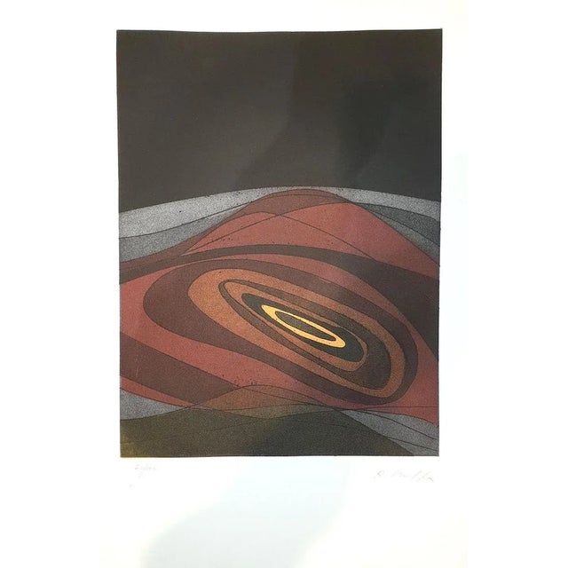 Image dimensions: 24 x 32 cm. Plate V from Suns/Landscapes is an original artwork realized beetween 1971 and 1972 by...