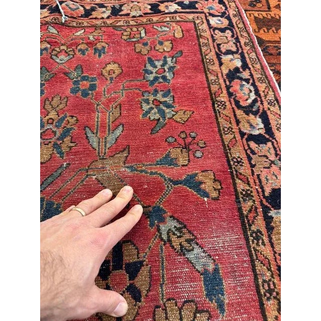 Fine Antique Lilihan Sarouk Runner - 2.8 X 9.7 For Sale In Milwaukee - Image 6 of 11