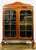 1940s Vintage Art Deco Bookcase With Mullioned Doors and Adjustable Shelves For Sale - Image 5 of 5