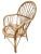 Vintage Armchair in Rattan, 1960s For Sale - Image 6 of 7