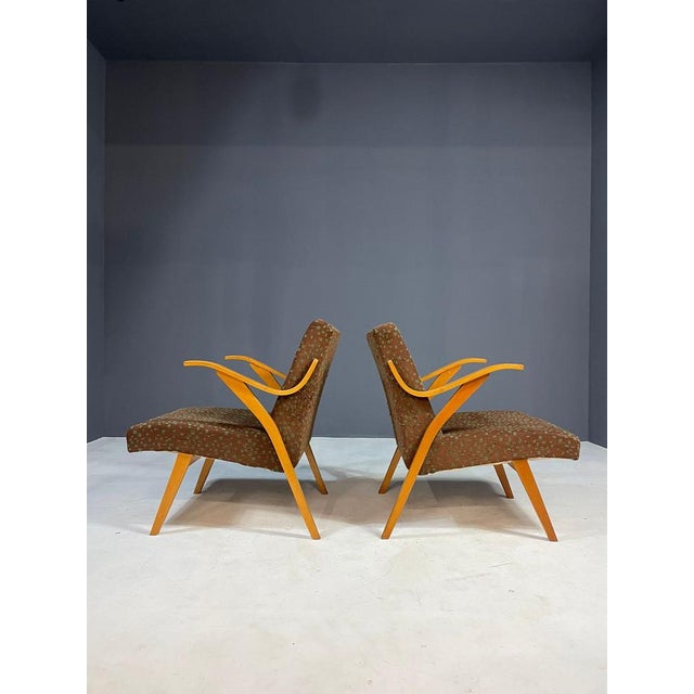 1970s Set of Armchairs by Jitona Soběslav, Czechoslovakia, 1970s For Sale - Image 5 of 10