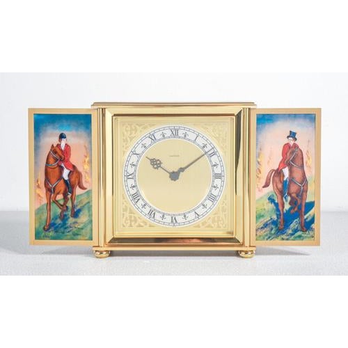8-Day Table Clock from LUXOR, Switzerland, 1960s For Sale - Image 3 of 18