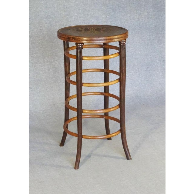 Antique Bar Stool from Jacob & Josef Kohn, 1905 For Sale - Image 14 of 14