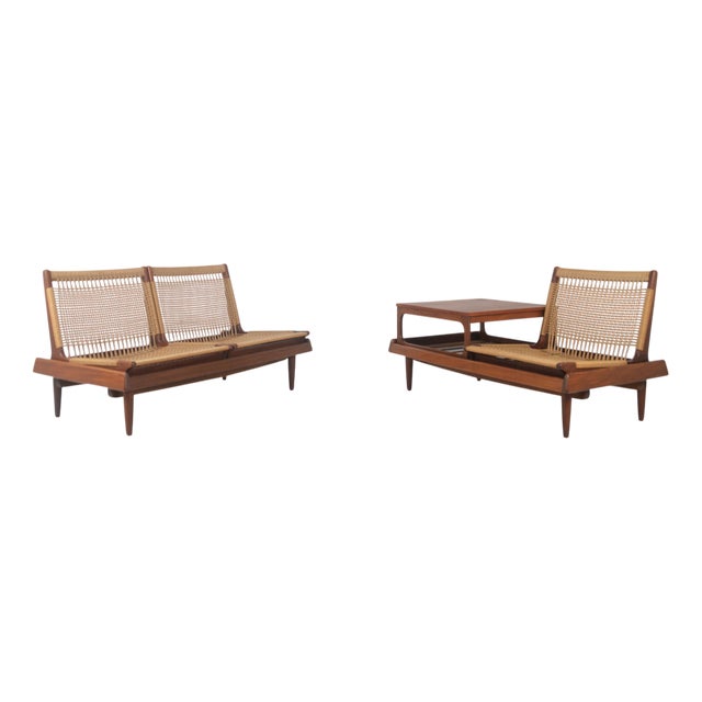 Danish TV161 Armchairs by Hans Olsen for Bramin, 1950s, Set of 6 For Sale