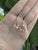 14x10mm, 10cts - Peach Morganite Earrings W Natural Diamonds in Solid 14k Gold- Set of 2 For Sale In Columbus - Image 6 of 6