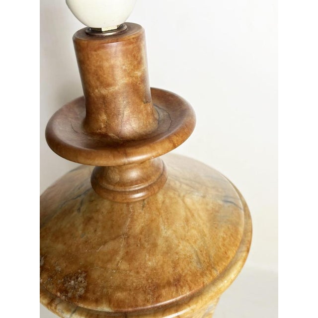 Onyx and Resin Lamp, France, 1980 For Sale - Image 9 of 13