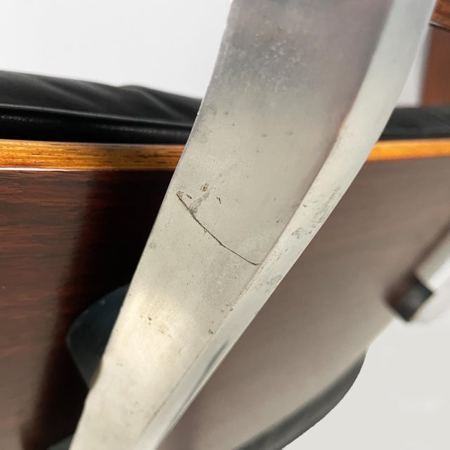 Set of American Modern Lounge Chair and Ottoman by Charles & Ray Eames, 1970s For Sale - Image 13 of 18