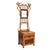 Chinese Vintage Chinese Oriental Wood Carving Cloth Rack Panel Wash Basin Stand For Sale - Image 3 of 11