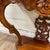 Vintage Carved Mahogany Serpentine Console Table Hall Table Entryway Table For Sale - Image 9 of 10
