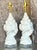 Vintage Coastal Glazed Ceramic Conch Lamps - a Pair For Sale - Image 4 of 6