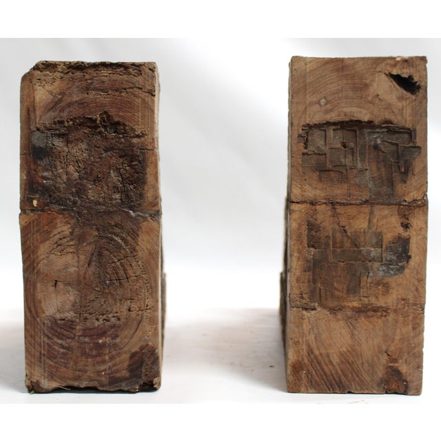 Brackets Corbels Vintage Architectural Pair For Sale - Image 12 of 16