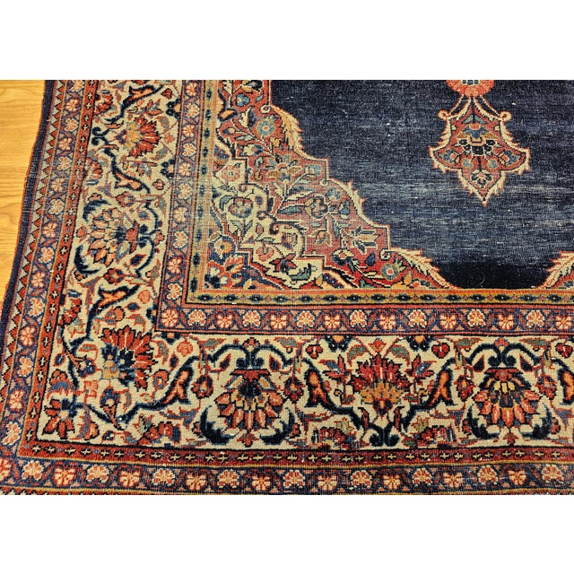 Early 20th Century Kashan Rug For Sale - Image 9 of 12