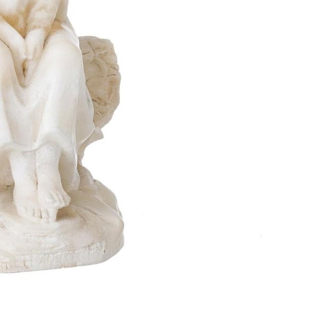 Guglielmo Pugi, Figurative Sculpture, 20th Century, Marble For Sale - Image 5 of 6