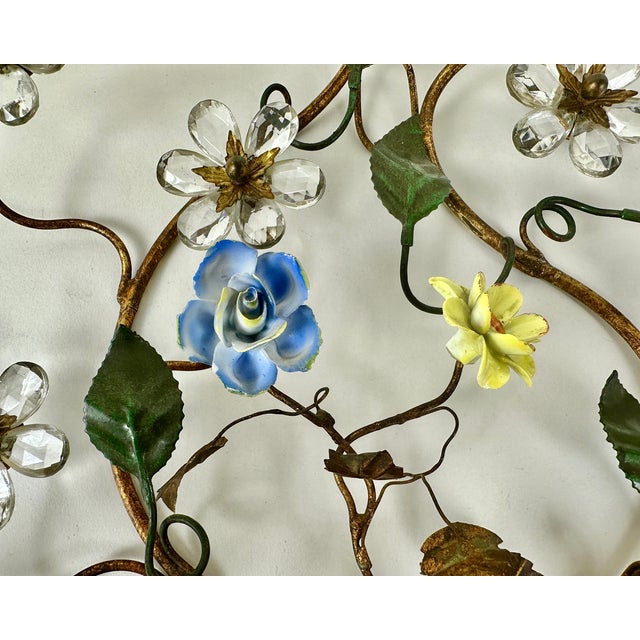 Metal Vintage Sconce from Maison Baguès, 1950s For Sale - Image 7 of 10