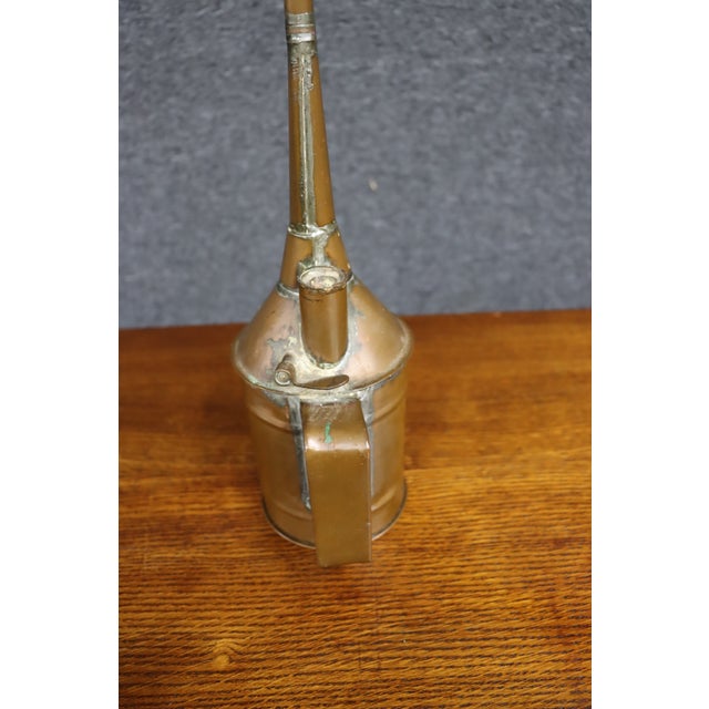 Antique Copper Oil Can by the Ludlow Manufacturing Company For Sale - Image 10 of 10