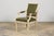 Early 20th Century Early 20th Century French Louis XVI Style Painted Armchair in Olive Green For Sale - Image 5 of 18