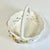 Lavender 1980s Vintage Coastal Knife-Cut Ceramic Pansy Candy Dish With Handle For Sale - Image 8 of 12