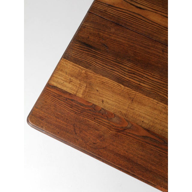Antique Jacobean Revival Barley Twist Square Table For Sale - Image 11 of 18