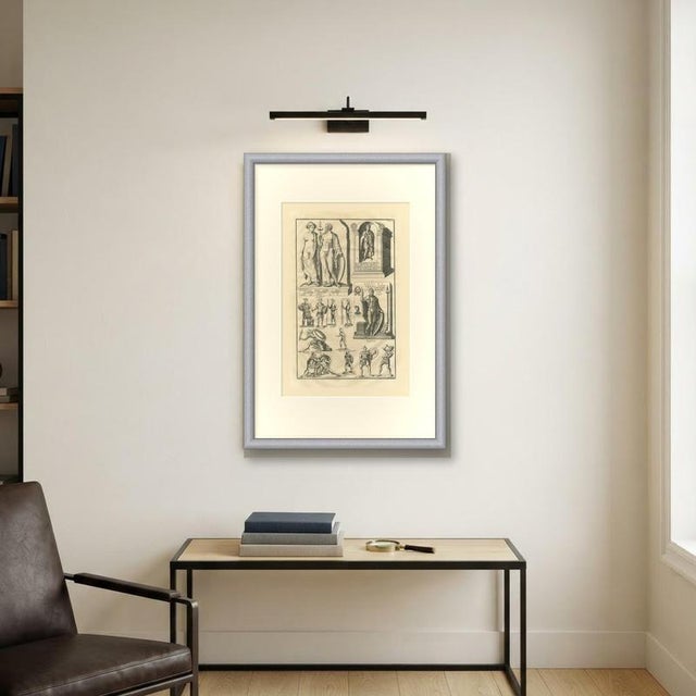 Montfaucon, Funerary Monuments and Fighting Soldiers, Montfaucon Roman Plate, 1722, Engraving For Sale - Image 6 of 8