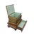 Italian Edwardian Faux Stacked Books Side Table, Wood, Italy For Sale - Image 3 of 8