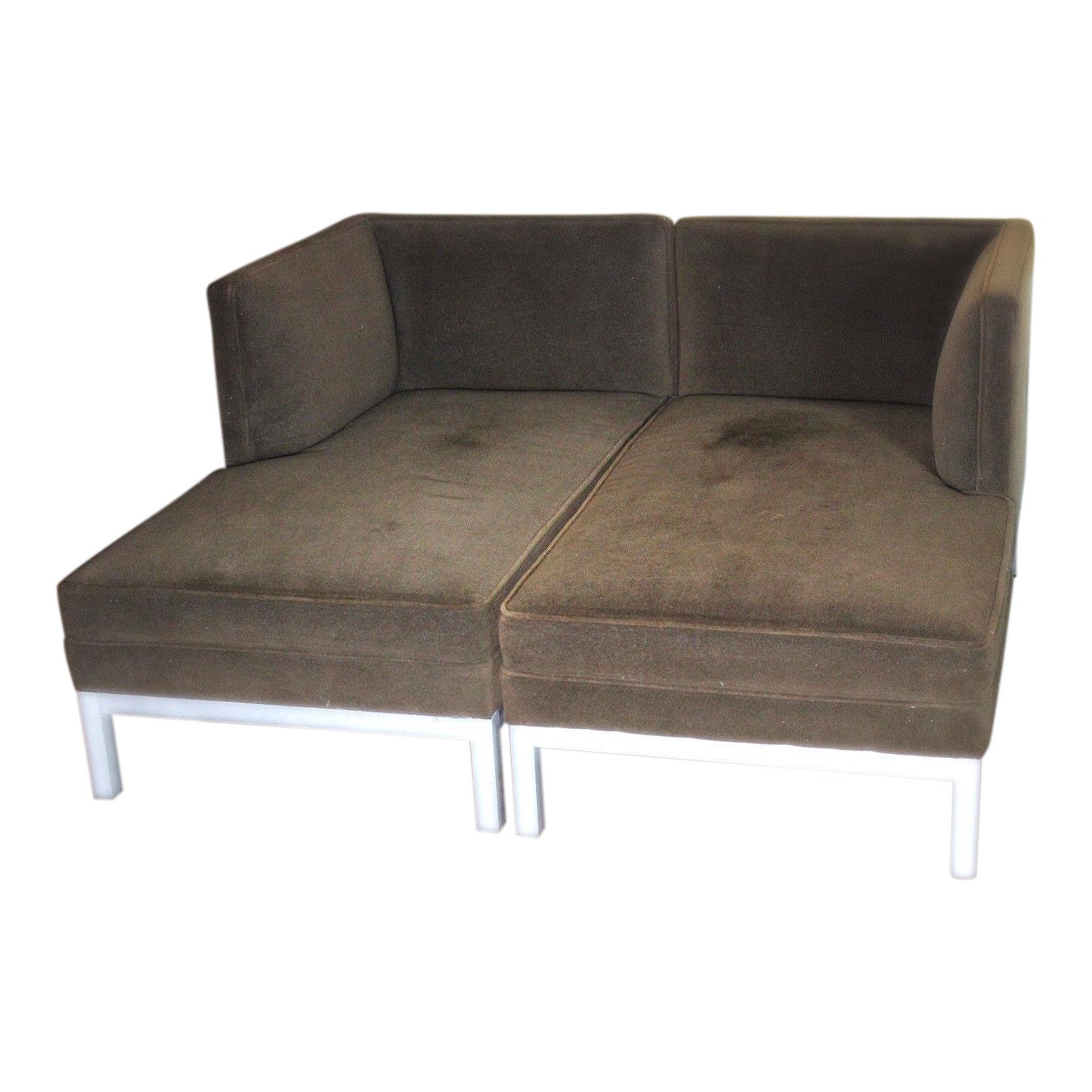 Jordan Modern Brown Chaise Lounge Daybed Chairish