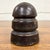 This is a gorgeous antique brown ceramic mushroom cap glazed insulator with beautiful color. Dimensions: - 2.25 in wide -...