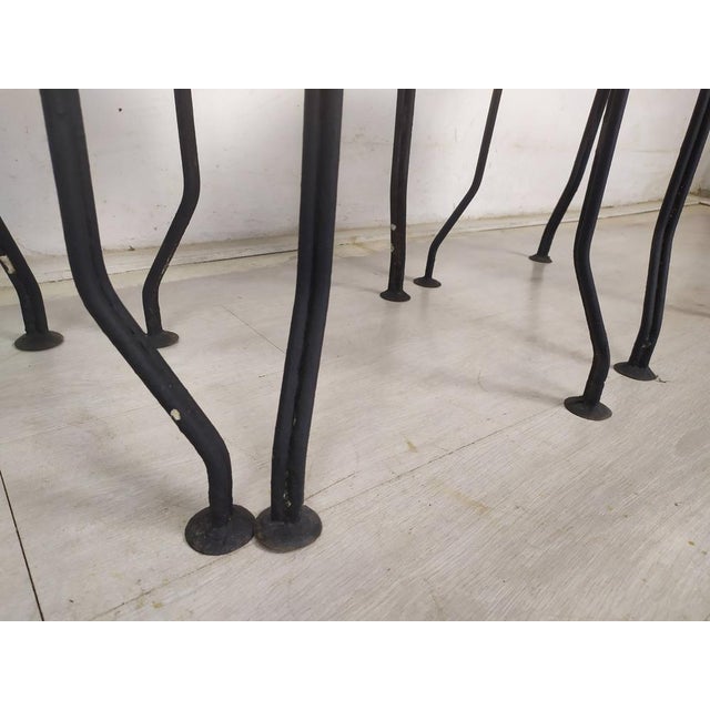 Garden Chairs in Black Iron, 1890s, Set of 4 For Sale - Image 14 of 18