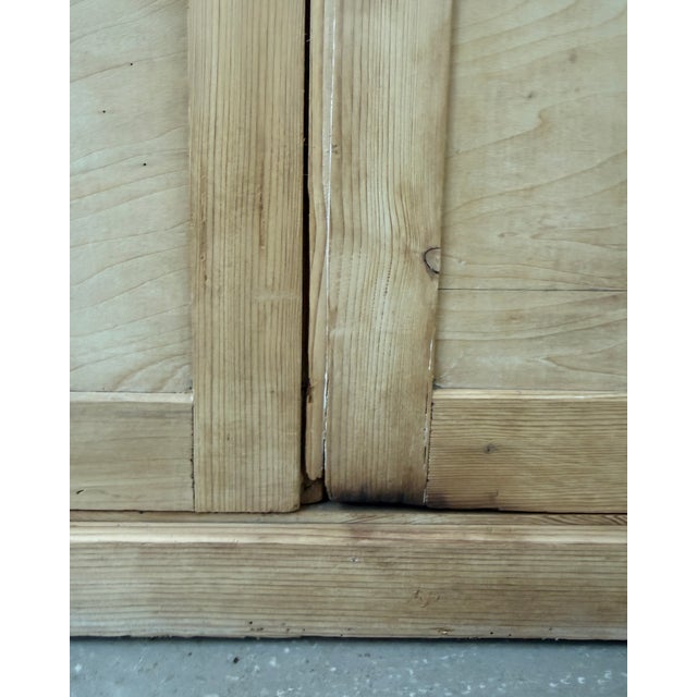 Wood Parisian Pine Sideboard, 1940s For Sale - Image 7 of 16