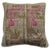 Pillow made from a mid 20th century Turkish rug Measures: 19'' x 19''.