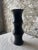 Contemporary Sculptural Black Vase, Modern Minimalist Design For Sale - Image 3 of 5