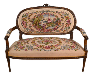 Louis XVI Stained Beechwood Sofa, 1920