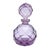 Mid 20th Century Japanese Irice Cut Glass Perfume Bottle, Purple Alexandrite Tone, 4.75" For Sale - Image 5 of 13