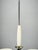 Vintage Art Deco Chrome and Champagne Glass Pendant Light, Czechoslovakia, 1930s For Sale - Image 6 of 11