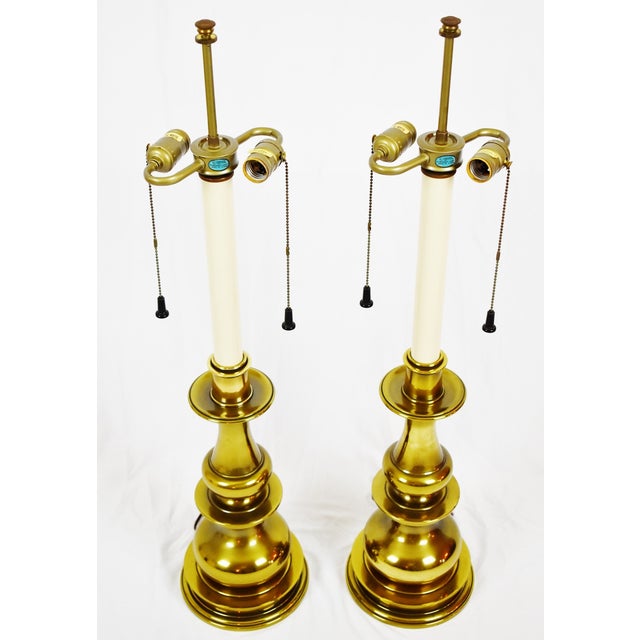 Vintage Large Scale Stiffel Lamps a Pair Chairish