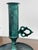 1970s Vintage Oxidized Brass Candlestick With Candle Push Handle For Sale - Image 5 of 12