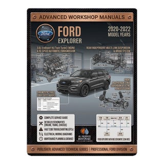 Ford Escape 2019-2022, Car Repair Manual, Workshop Guide Book For Sale