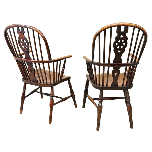 Early 19th Century Georgian Windsor Dining Chairs, 1830, Set of 12 For Sale - Image 5 of 18
