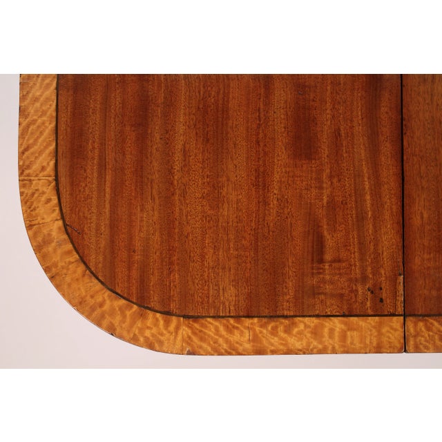 Wood English Regency Mahogany Sofa Table For Sale - Image 7 of 12