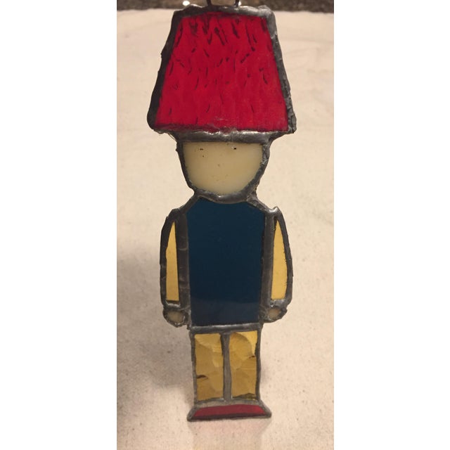 Stained Glass Nutcracker Toy Soldier Chairish
