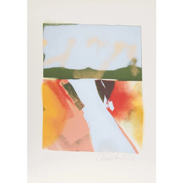 Contemporary "Flashback VII" John Chamberlain Lithograph For Sale - Image 3 of 3