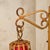 Wood Pair of Italian Rattan + Bamboo Sconces with Red Diffusers, 1970s For Sale - Image 7 of 10