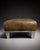 Wood Loom Ironhide Leather Bench For Sale - Image 7 of 8