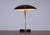 Brass and Black Decora Z Table Lamp by Louis Kalff for Philips, 1950s For Sale - Image 6 of 17