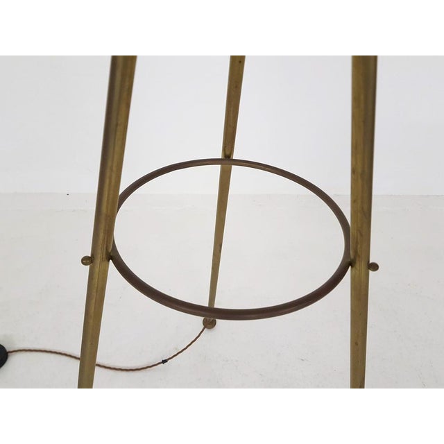 Wood Floor Lamp in the style of Arredoluce, Italy, 1960s For Sale - Image 7 of 9