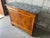 English Louis Philippe French Walnut Commode / Chest of Drawers With Silver Wave Marble Top For Sale - Image 3 of 14