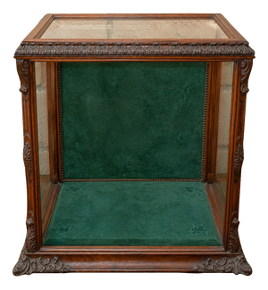 Walnut Countertop Display Case